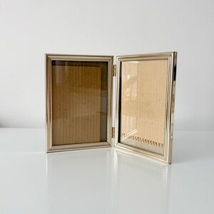 Vintage Hinged Brass Photo Frames 5x7 Classic Grandma  Country Shabby Chic